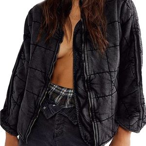 Free People Dolman Quilted Jacket